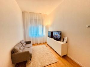 TV a/nebo společenská místnost v ubytování Hotel Pex Mantova