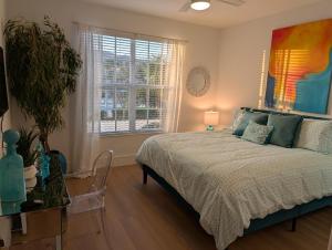 a bedroom with a bed and a window at 3Bedroom, 2 Bathroom Condo in gated community in Fort Myers +20 photos