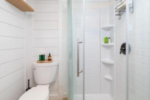 Koupelna v ubytování H&N Tiny Home