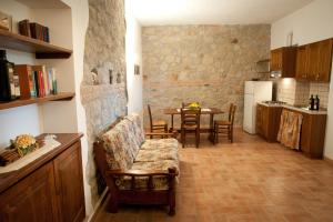 Η κουζίνα ή μικρή κουζίνα στο Capracotta