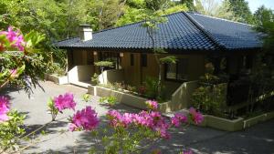Hakonesaryo Kintoki外面的花园