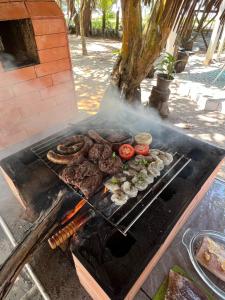 Attrezzature per barbecue disponibili per gli ospiti della villa