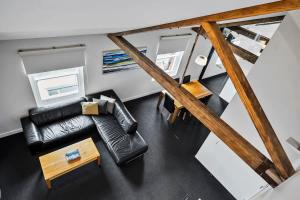 Posezení v ubytování Gibson Mill Penthouse with private balcony - 301 + 29 fotografií