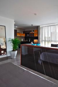 Istumisnurk majutusasutuses Arboleda 5 Luxury Lofts