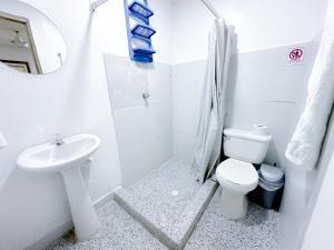Koupelna v ubytování Hotel CasaBlanca Cartagena