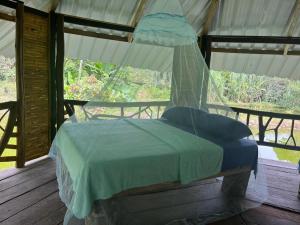 Uma varanda ou terraço em Hostal Ariantiy