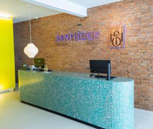 Vstupní hala nebo recepce v ubytování Santisookmidtown Pattani + 37 fotografií