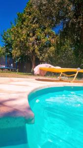 Πισίνα στο ή κοντά στο Olivos Cabañas