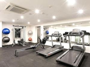 Fitness centrum a/nebo fitness zařízení v ubytování Ruby Apartment Gold Coast