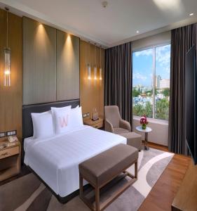 Postel nebo postele na pokoji v ubytování Welcomhotel by ITC Hotels, Richmond Road, Bengaluru