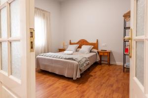 Cama o camas de una habitación en Pensión Casa Castelao 31 O Grove