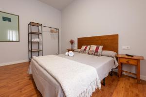 Cama o camas de una habitación en Pensión Casa Castelao 31 O Grove
