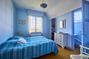 Postel nebo postele na pokoji v ubytování Villa Les Mouettes - A 50 m de la plage