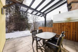 AlpenNest Appartement trong mùa đông