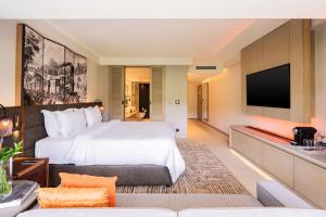 Kwetu Nairobi, Curio Collection By Hilton客房内的一张或多张床位