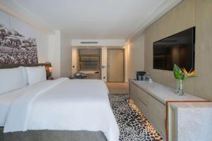 Kwetu Nairobi, Curio Collection By Hilton客房内的一张或多张床位