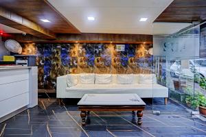 Kuchyň nebo kuchyňský kout v ubytování Hotel O ZION