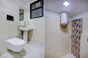 Koupelna v ubytování Hotel O ZION + 22 fotografií