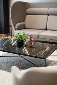 Posezení v ubytování IntercityHotel Leiden + 15 fotografií