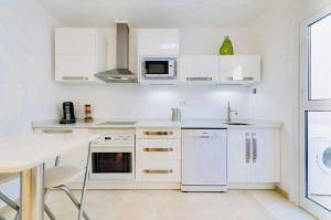 Køkken eller tekøkken på Luxury duplex-direct ocean view