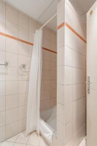 A bathroom at Hotel Slovakia