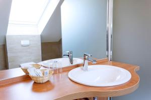 Ein Badezimmer in der Unterkunft Gasthof Tepferdt