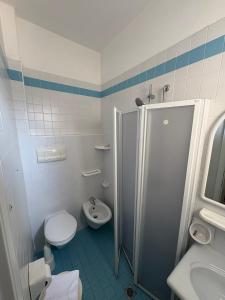 Koupelna v ubytování Hotel Bianca Orchidea
