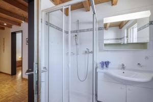 Koupelna v ubytování Pütvia E6