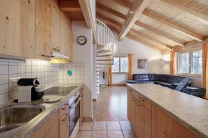 Kuchyň nebo kuchyňský kout v ubytování Pütvia E6