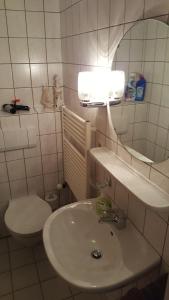 Koupelna v ubytování Ferienwohnung-Sued