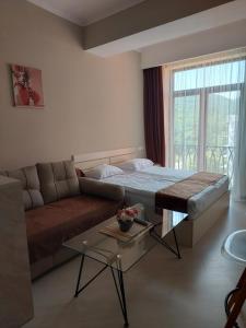 Posezení v ubytování Tsaghkadzor, Alvina Complex Apartment 163