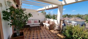 Balkon lub taras w obiekcie Mijas Golf penthouse