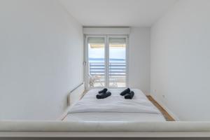 Posteľ alebo postele v izbe v ubytovaní Apartment Stiv Luxe