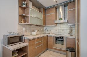 Kuchyňa alebo kuchynka v ubytovaní Apartment Stiv Luxe
