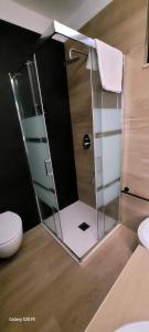 Koupelna v ubytování Criba Rooms