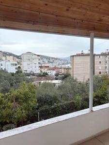 a view from the balcony of a house at STEFAN VASILI in Sarandë