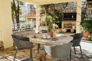 Patio nebo venkovní prostory v ubytování Villa Palma