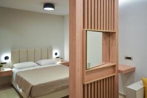 Postel nebo postele na pokoji v ubytování Almy Beach Hotel