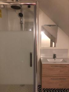 Phòng tắm tại Le Voyageur A la plage vue mer