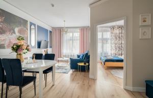 Χώρος καθιστικού στο Klimatyzowane Apartamenty Stary Toruń by Rentoom
