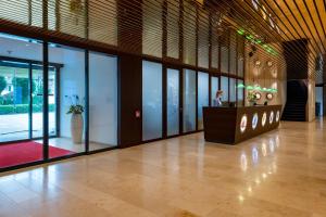 Vstupní hala nebo recepce v ubytování Bad Horn - Hotel & Spa + 25 fotografií