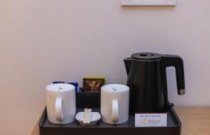 Coffee and tea making facilities at Hotel Anuttara