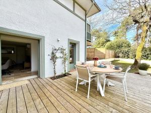 Μπαλκόνι ή βεράντα στο Pyla sur mer appartement terrasse a 100m de la plage