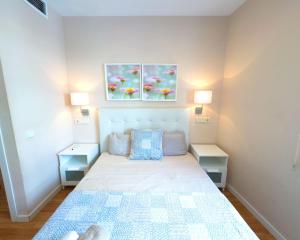 Posteľ alebo postele v izbe v ubytovaní Apartamento en Marbella Centro