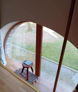 Balkoni atau teres di Le vieux logis