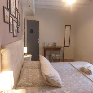 Posteľ alebo postele v izbe v ubytovaní Maison d'hôtes KerCalow, Chambres d'hôtes