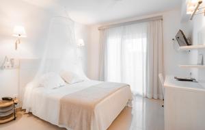 Katil atau katil-katil dalam bilik di Hotel Sa Volta