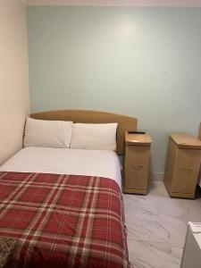 Postel nebo postele na pokoji v ubytování European Hotel