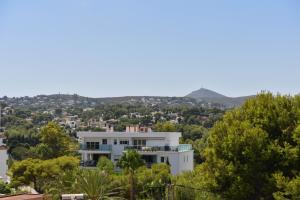 Nespecifikovaný výhled na hory nebo výhled na hory při pohledu z apartmánu