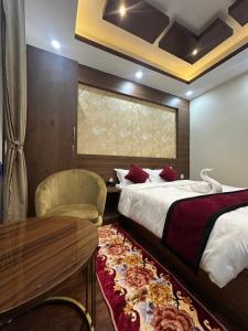 Letto o letti in una camera di Lazimpat Boutique Hotel